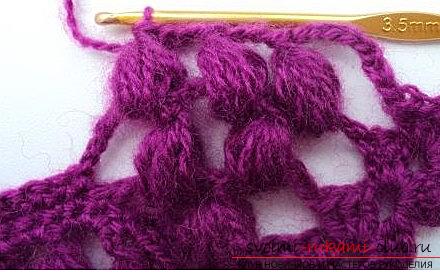 Grape pattern for shawl crochet - patterns for shawls crocheted and patterns. Photo №5