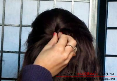 Вечерна коса - основата на шикозния образ. Снимка №1