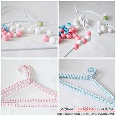 Clothes hangers that you can make yourself. Pictures of hangers .. Photo # 2
