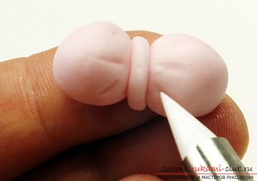 Master class on modeling dolls from polymer clay with their own hands. Picture №10