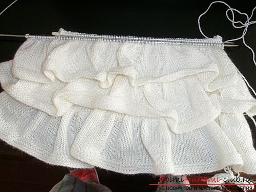We knit a skirt step by step. Photo №5