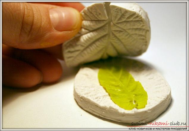 Master classes on the creation of bouquets of polymer clay with a description and photo .. Photo №19
