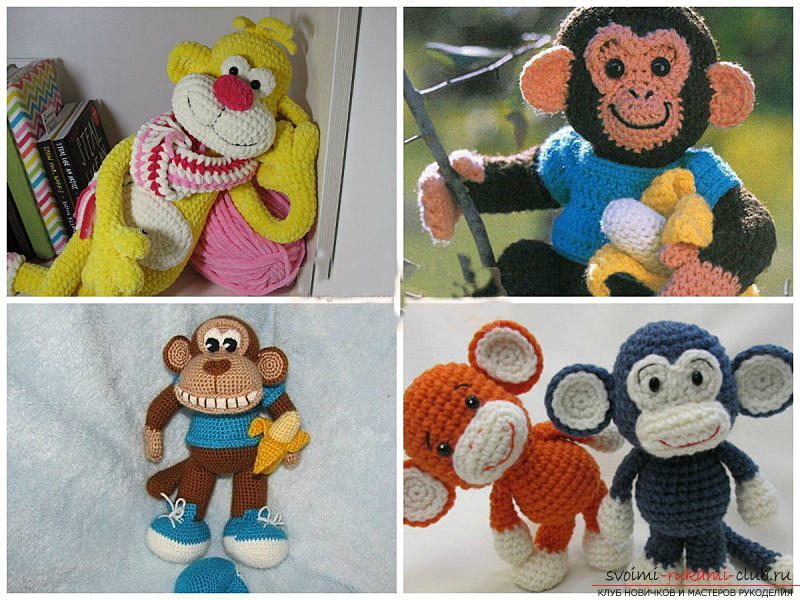 How to crochet a monkey amigurumi with your own hands with a photo and description .. Photo # 2