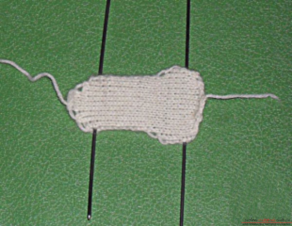 Knitted knitting needles for baby. Photo №6