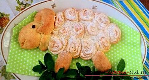 New Year's baking of a pie in the form of a barashik with your own hands - a recipe with photos. Photo №1