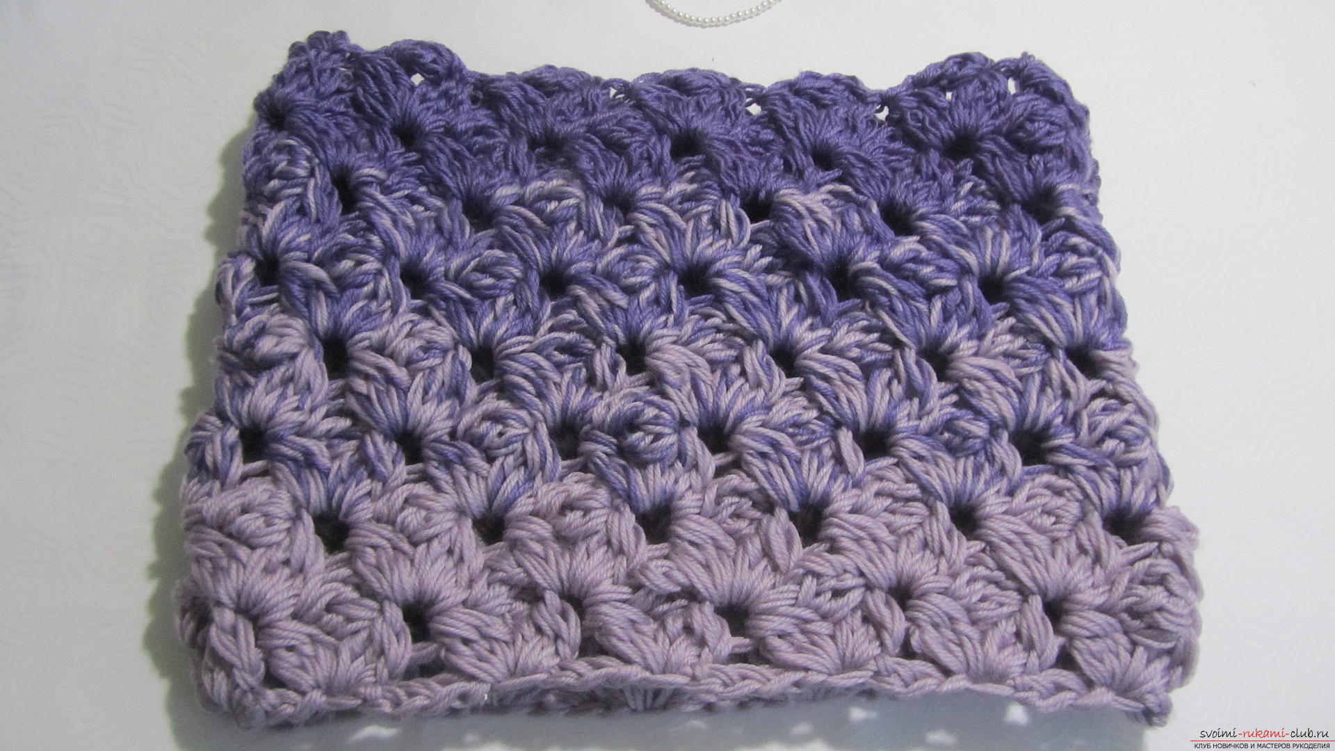 This detailed master class with a photo contains crochet snatch crochet patterns. Picture №28