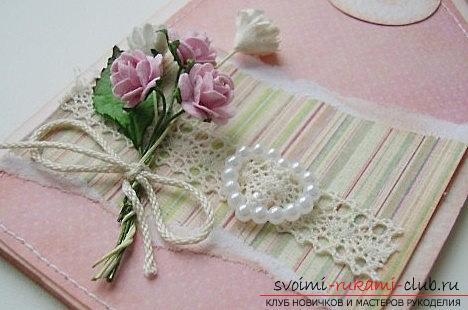 Scrapbooking gift-cards for beginners - a lesson and a master class. Photo №1