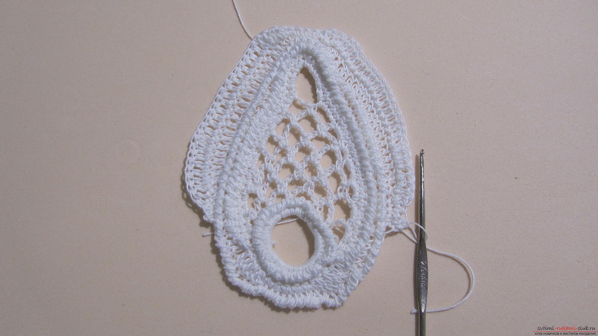 This master class will teach knitting Irish lace and tell about its application. Photo №49