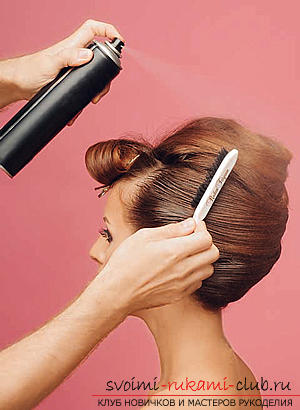 How to make an interesting wedding hairstyle for medium hair with your own hands. Photo number 15