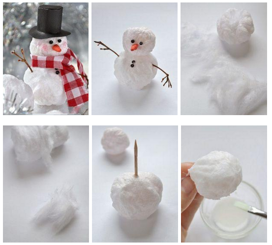 Creating New Year's handicrafts in the form of snowmen, handmade soaps, candlestick decor ideas, a master class to create a fireless bonfire. Photo Number 21