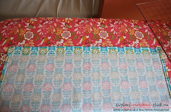 A simple variant of sewing a dress-pillow case for a girl. Photo Number 9