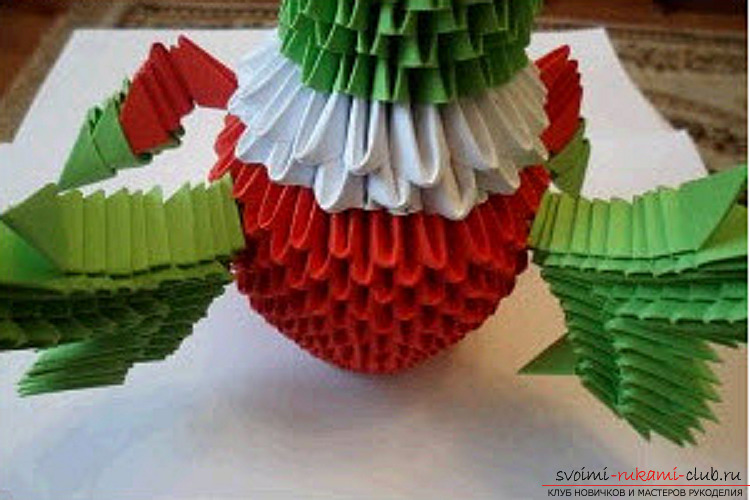 modular origami dragon. Photo №63