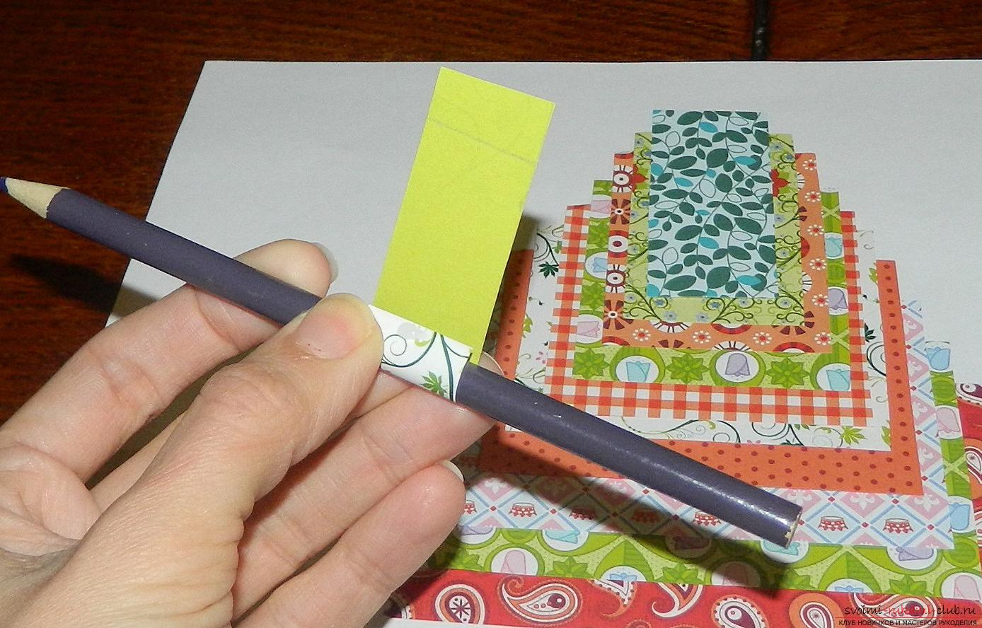 This master class will teach you how to make your own hands a New Year greeting card.