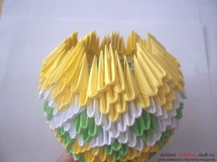 Modular origami vase. Photo number 20