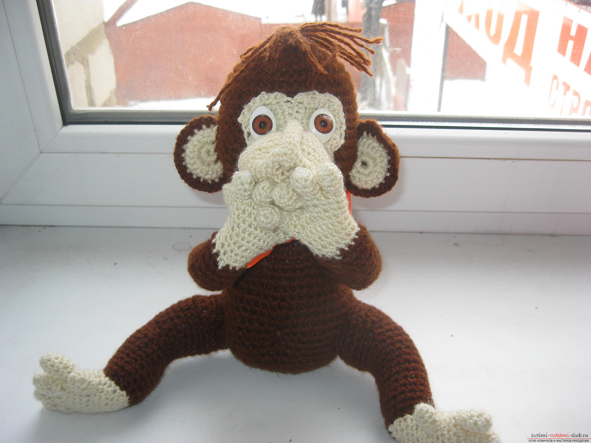 In this master class you will learn the idea of ​​crafting for the new year - a monkey with your own hands. Picture №3
