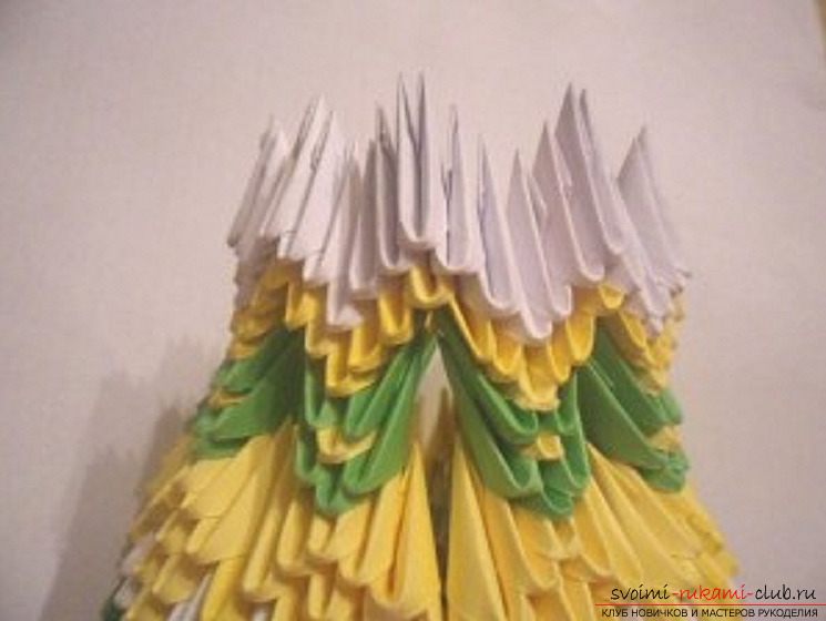 Modular origami vase. Photo №25