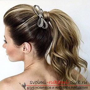 Interesting and trendy hairstyles for long hair for 2016 with their own hands. Photo №25