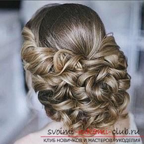 A lot of wedding hairstyles for 2016 with their own hands. Photo number 15