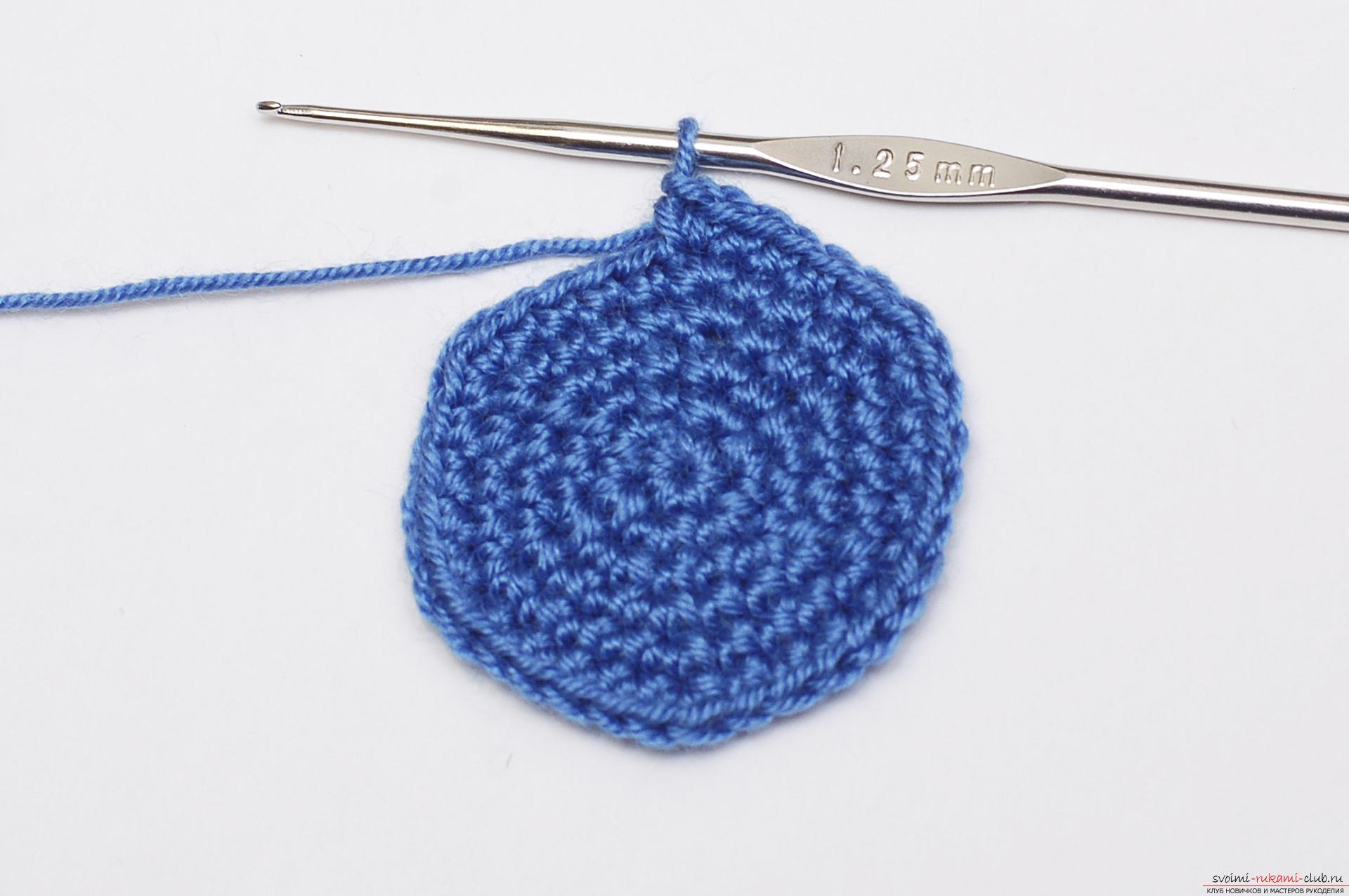 In this master class you will learn how to tie a crochet bean as a gift to the Pope on February 23. Photo # 31