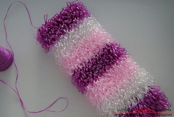 Crochet crochet crochet from polypropylene for beginners - work yourself. Photo number 16