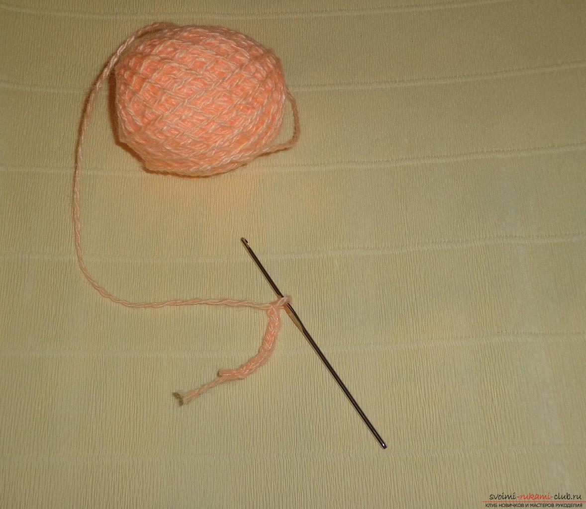 This master class of crochet crochet contains a rose scheme and a description of knitting .. Photo # 16