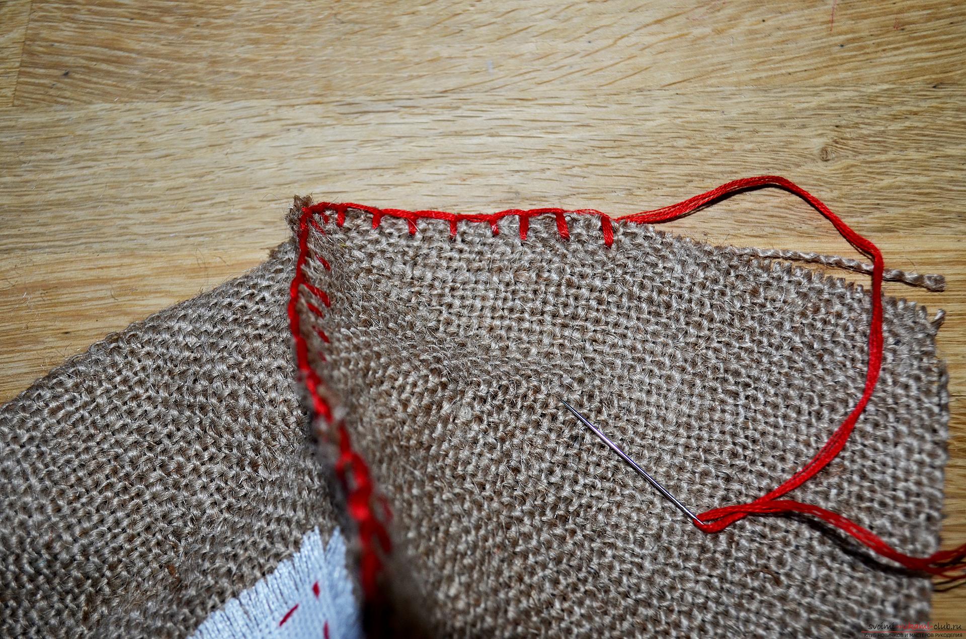 Photo of making a New Year's bag. Photo №7