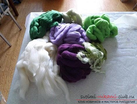 Elven slippers with their own hands - felting New Year's costume and master class. Photo # 2