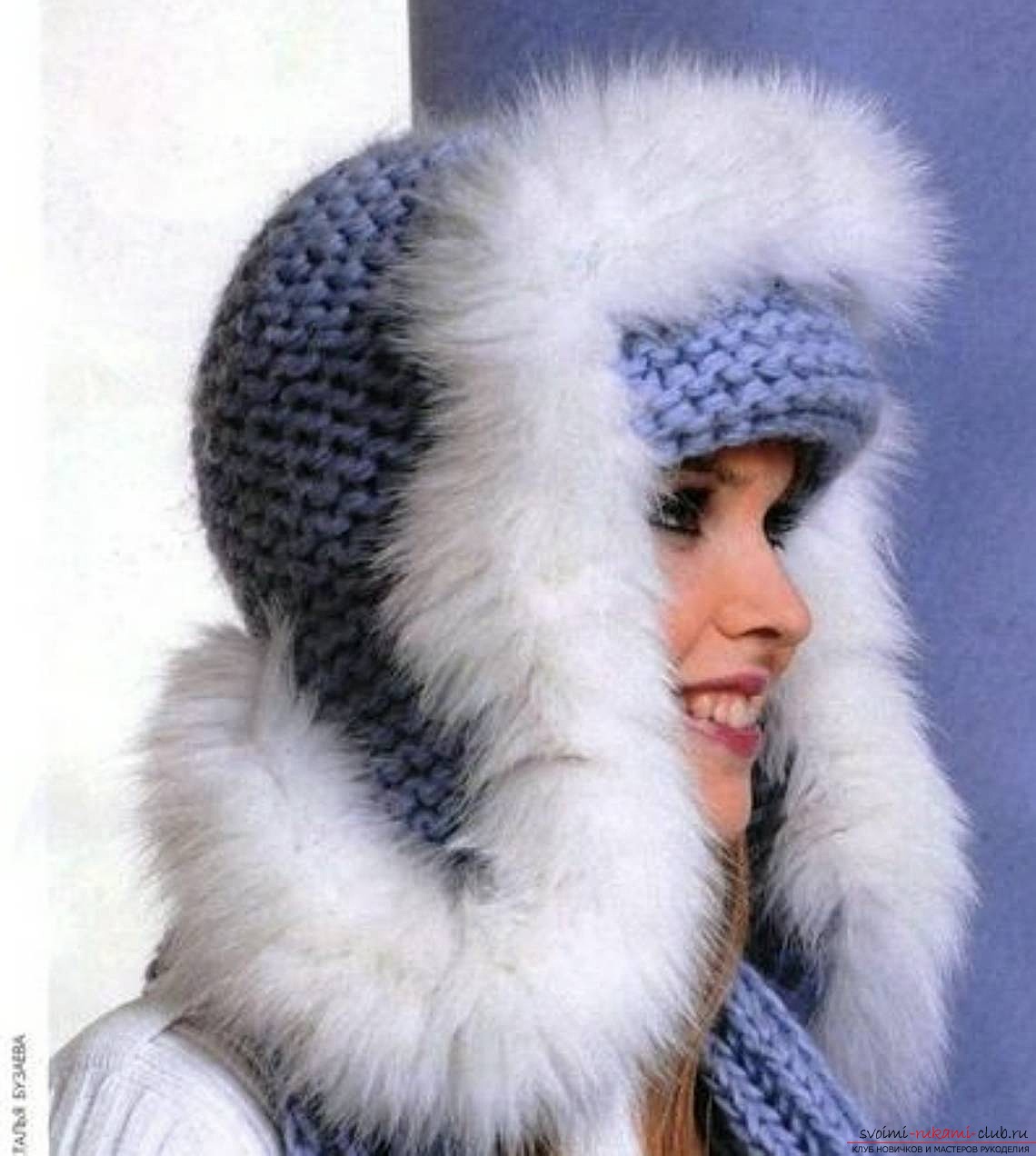 a knitted hat for women. Photo №1