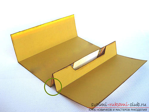 Instructions for the manufacture of the original envelope - stand for the postcard yourself .. Photo №3