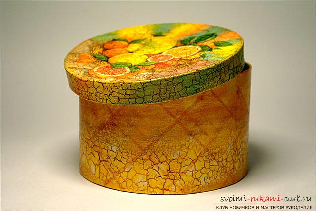 Decoupage boxes with their own hands. Photo №1