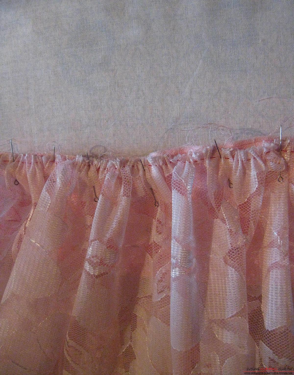 Цей докладний майстер-клас шиття дитячого одягу розповість як зшити ошатну спідницю для дівчинки своїми руками .. Фото №17
