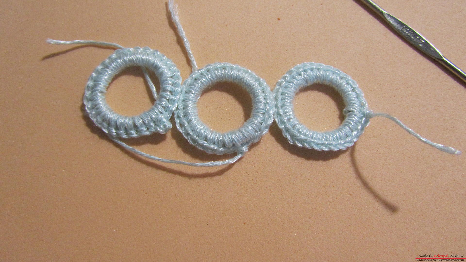 This master class will teach you how to make jewelry yourself, a homemade necklace can be crocheted. Photo №6