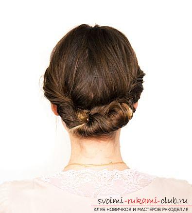How to beautifully and quickly braid long hair at home with their own hands, step by step photos and description. Picture №10