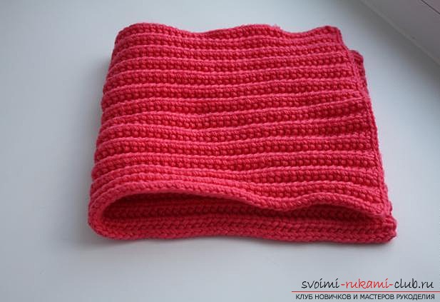 stylish knitted hat for a child. Photo №4