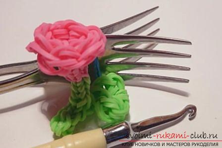 How to weave beautiful roses with your own hands. Photo Number 9