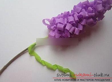 Quilling of lilac branches with own hands for a bouquet is a master class. Photo №8