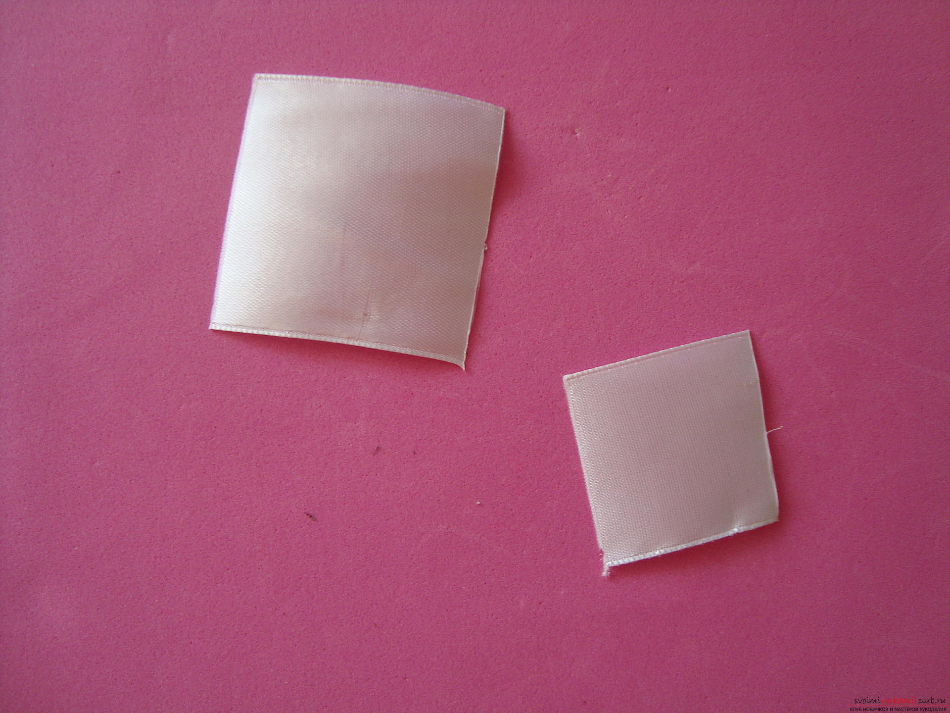 Step-by-step instruction for making bandages for the bride with description and photo. Picture №10