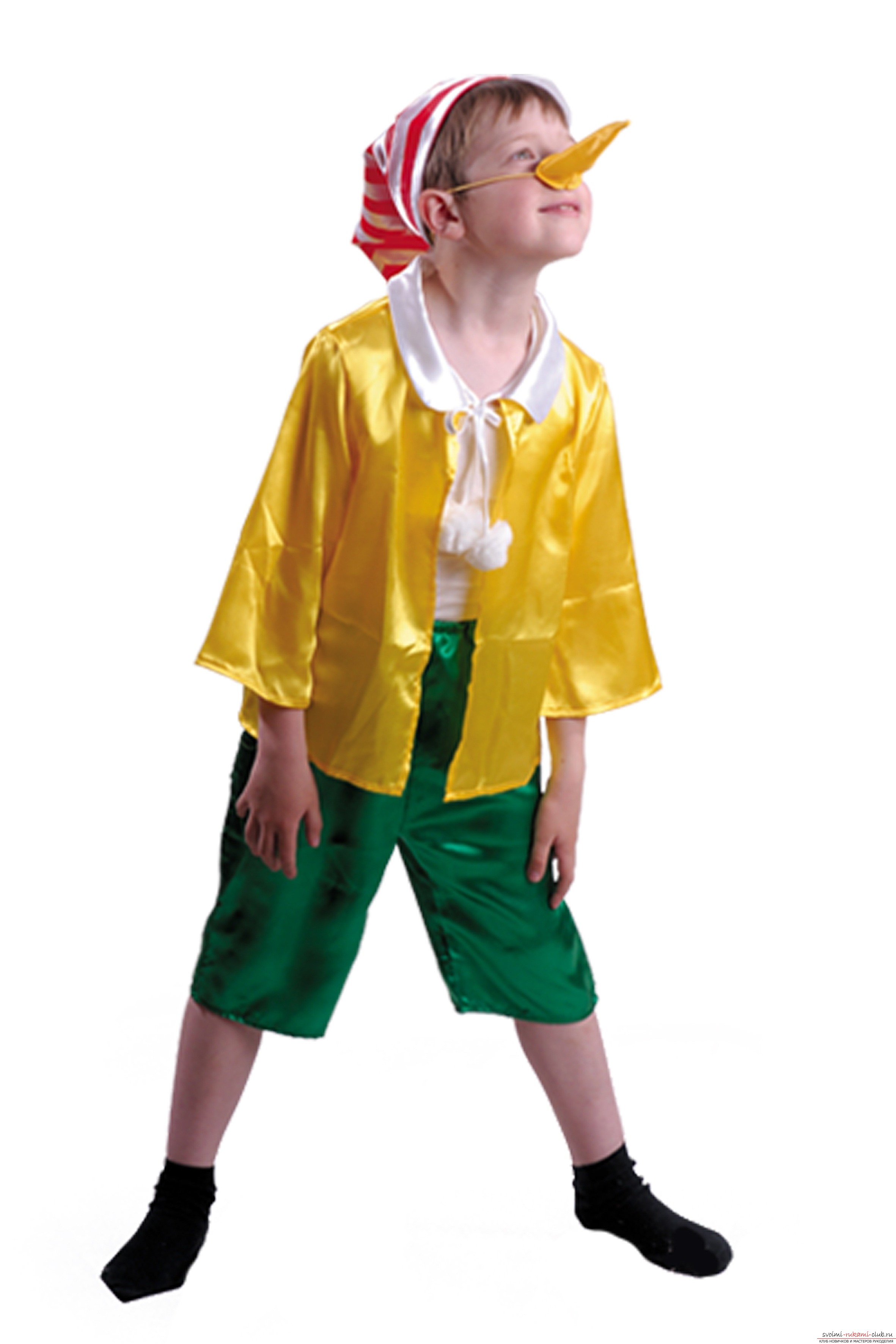 How to make a Pinocchio costume. Simple tips for creating a costume with your own hands .. Photo # 3