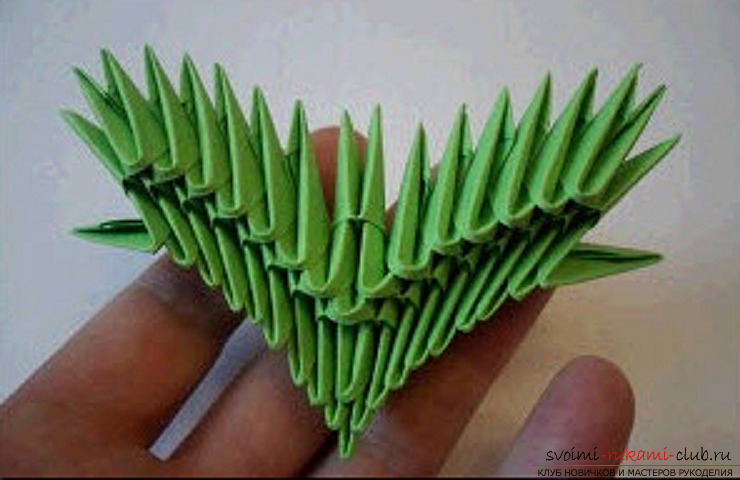 modular origami dragon. Photo №123