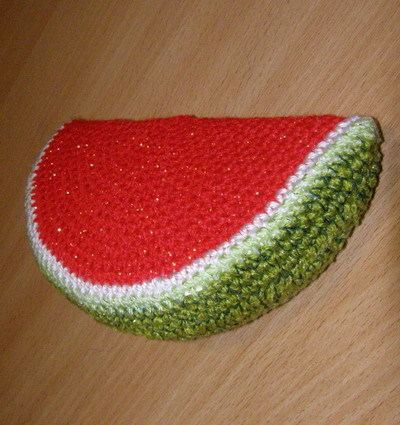 knitted watermelon master-class