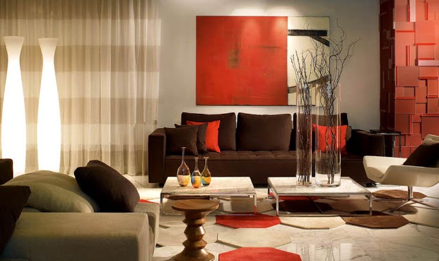 How to combine colors to create an autumn interior