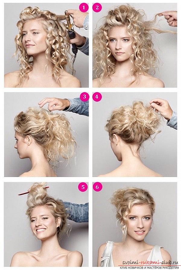 Lessons on the execution of fashionable in 2016 hairstyles on medium hair with their own hands. Photo №4