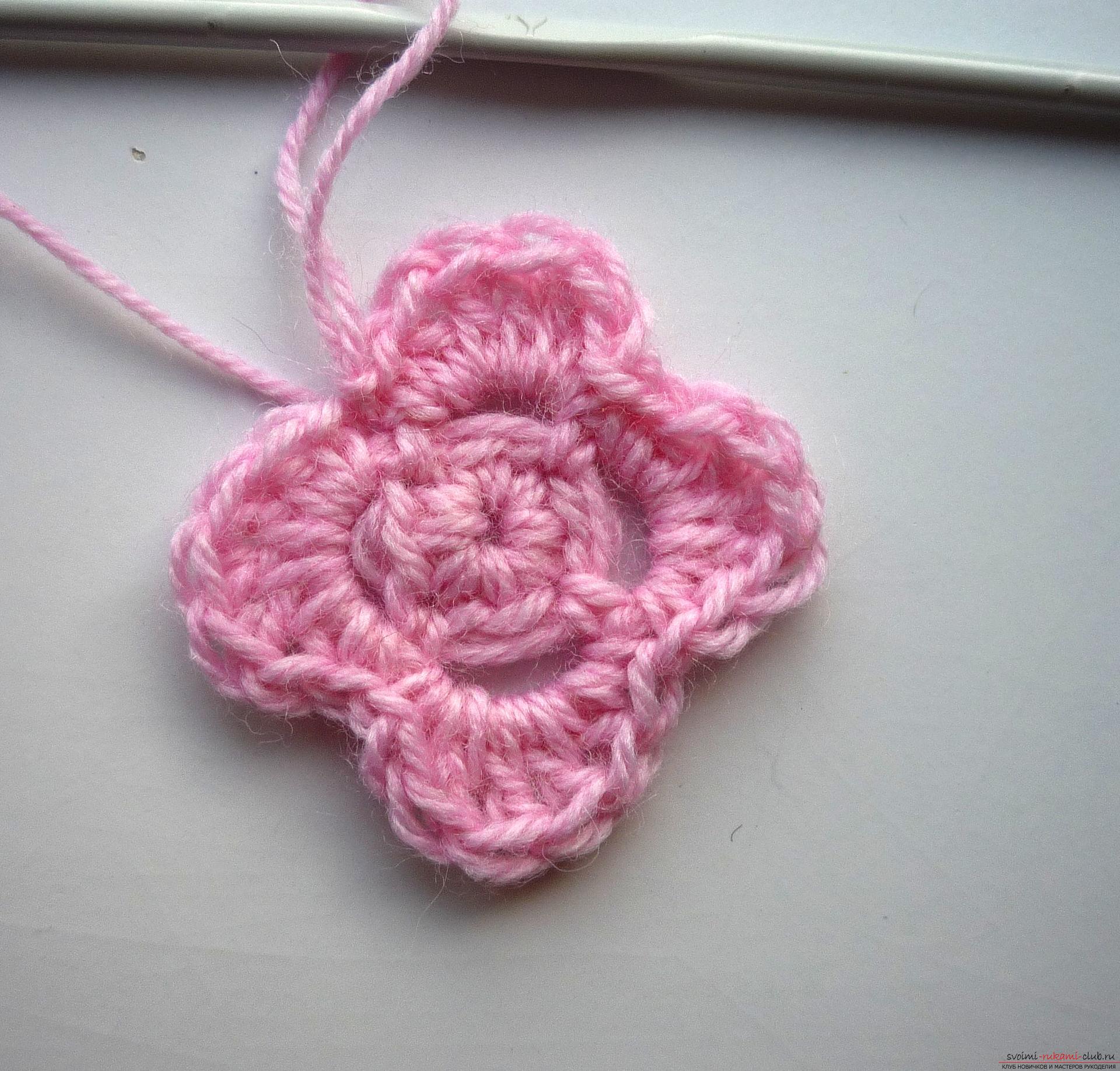This crochet masterclass contains a crochet color scheme for a plaid .. Photo # 5