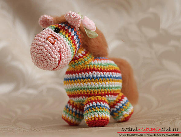 A lesson on knitting an amigurumi crochet with description and photo. Photo №1
