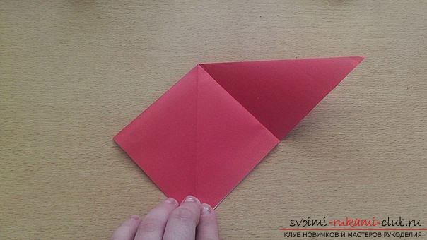 Този подробен майсторски клас съдържа схема на оригами-дракон, направена от хартия, която можете да направите сами. Снимка # 8