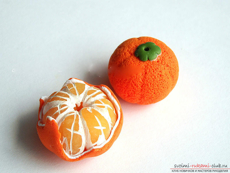 Lessen en masterclasses met een foto op het beeld van fruitparels en een hele mandarijn .. Foto # 28