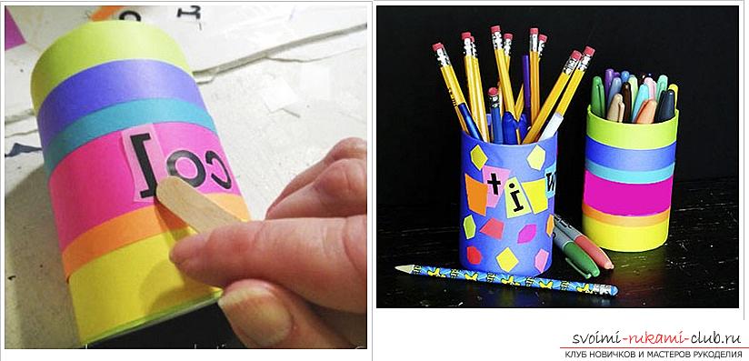 Как децата правят свои ръце забавни занаяти за 1 септември. Снимка # 3