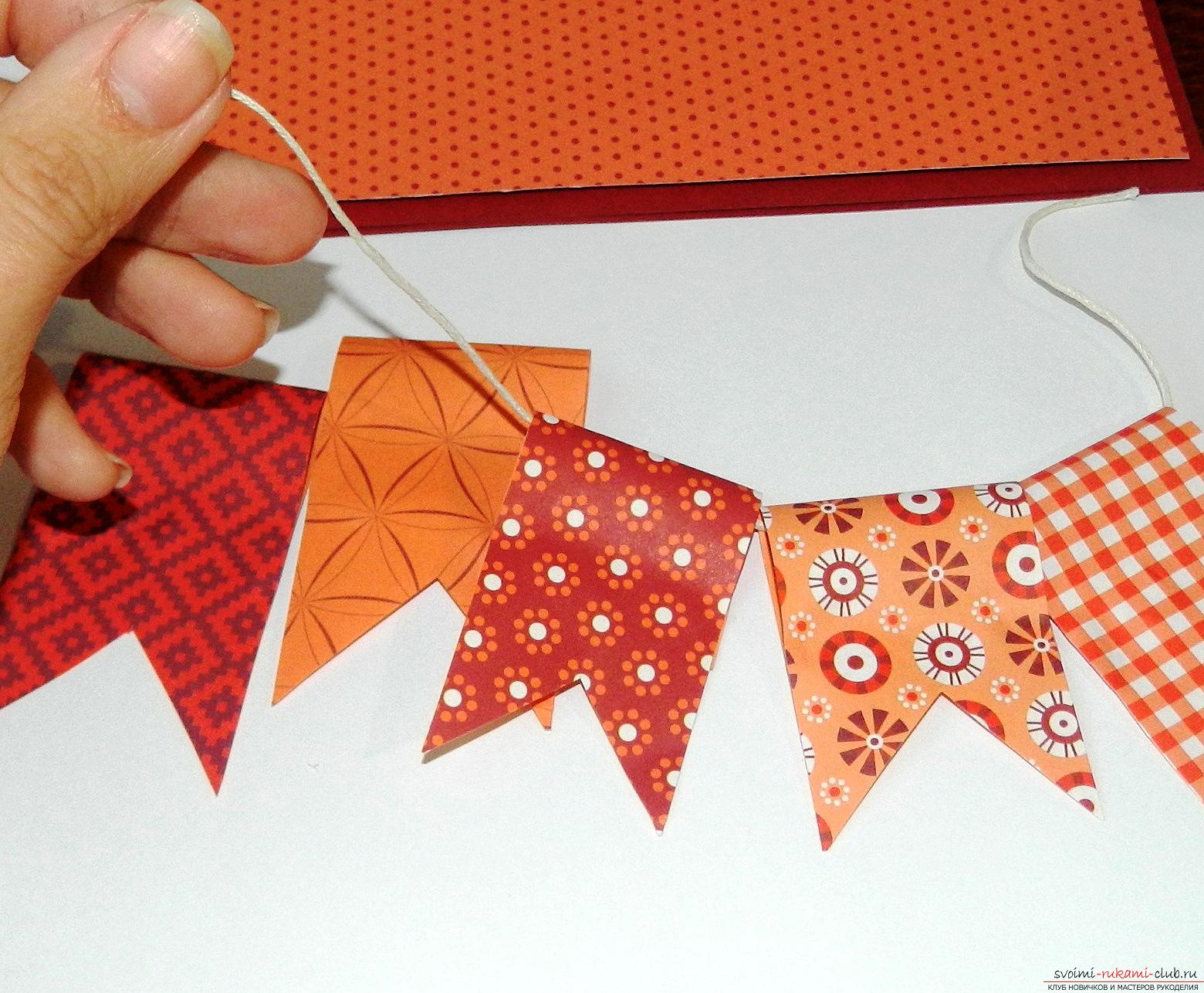 In this master class you will learn how to make a beautiful birthday card with your own hands .. Photo # 9