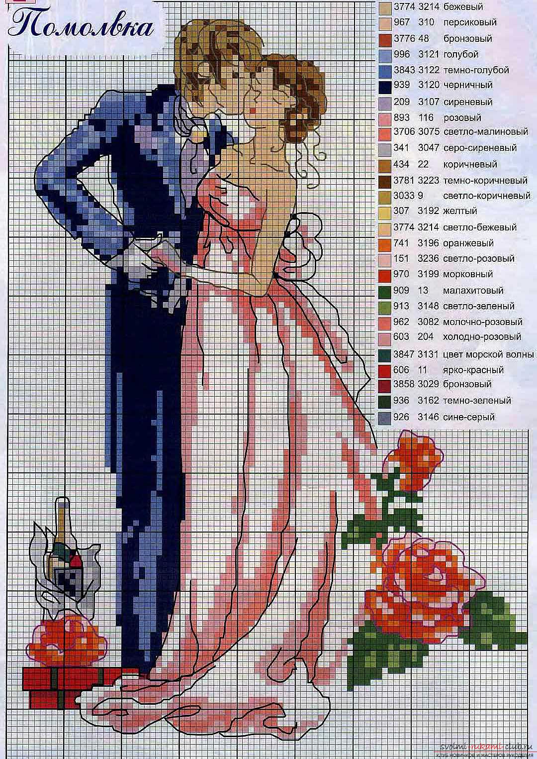 Popular patterns of cross stitch. Photo №6