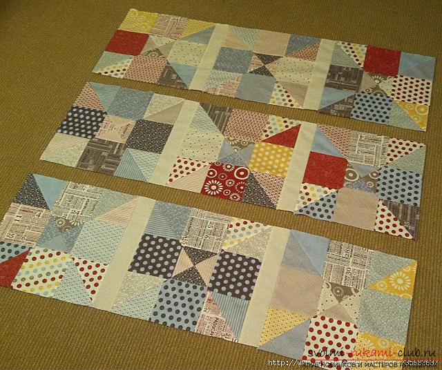 The art of patchwork, pattern design 
